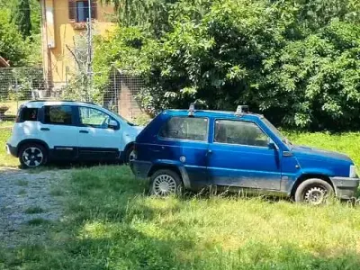 Usata Fiat Panda 39 CV (28 kW) 2000 Bluazzurro Utilitaria