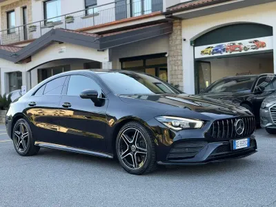Usata Mercedes CLA200 Premium 150 CV (110 kW) 2021 Nero Coupé
