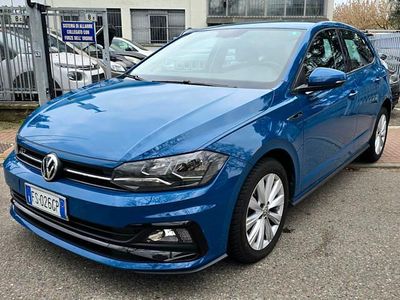 Usata VW Polo Highline 95 CV (69 kW) 2018 Blu/azzurro Utilitaria