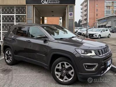 Usata Jeep Compass Limited 120 CV (88 kW) 2017 Grigio SUV
