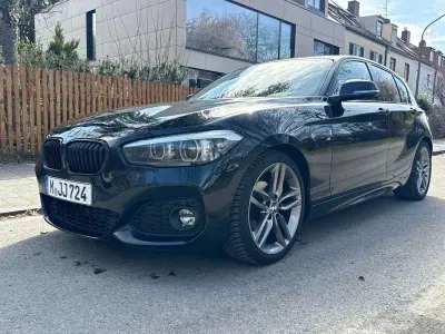 Usata BMW 118 M Sport 136 CV (100 kW) 2018 Nero Berlina