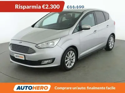 Begagnad Ford C-MAX Titanium 120 HK (88 kW) 2016 Grå Minibuss