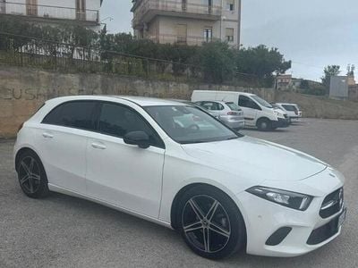 Usata Mercedes A180 136 CV (100 kW) 2019 Bianco Berlina