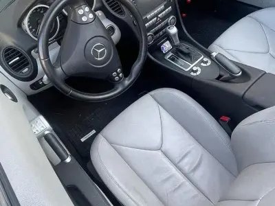 Usata Mercedes SLK200 184 CV (135 kW) 2008 Grigio Cabrio