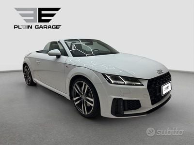 Usata Audi TT Roadster S-Line 245 CV (180 kW) 2020 Bianco Cabrio