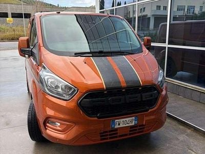 Usata Ford Transit Custom Trend 170 CV (125 kW) 2019 Arancione Furgone