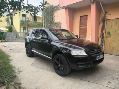 Usata VW Touareg 313 CV (230 kW) 2005 Nero SUV