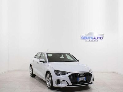 Usata Audi A3 Advanced Plus 116 CV (85 kW) 2022 Bianco Berlina