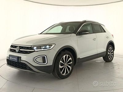 Usata VW T-Roc Style 110 CV (80 kW) 2022 Bianco SUV