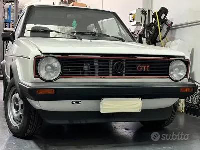 Usata VW Golf I GTI 110 CV (80 kW) 1982 Bianco Utilitaria