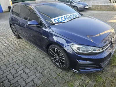 Usata VW Golf VII GTD 184 CV (135 kW) 2018 Blu/azzurro Berlina