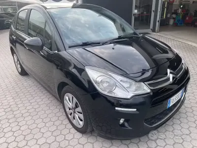 Usata Citroën C3 PureTech 68 CV (50 kW) 2015 Nero Berlina