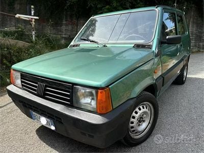 Begagnad Fiat Panda Young 54 HK (39 kW) 2002 Grön Sedan