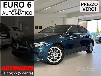 Usata Mercedes A200 Executive 150 CV (110 kW) 2020 Blu Berlina