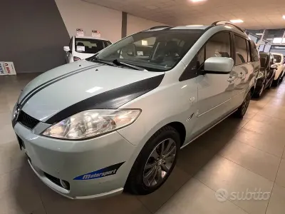 Usata Mazda 5 110 CV (80 kW) 2006 Blu Monovolume