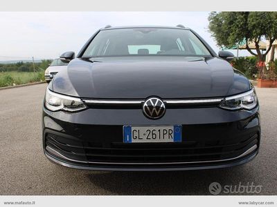 Usata VW Golf VIII Style 115 CV (84 kW) 2022 Nero Station wagon