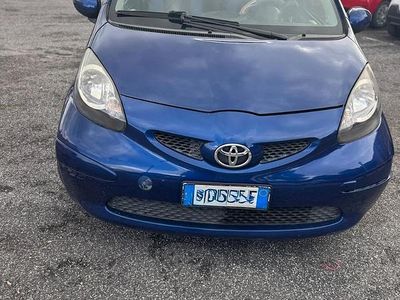 Begagnad Toyota Aygo 68 HK (50 kW) 2005 Blå Halvkombi