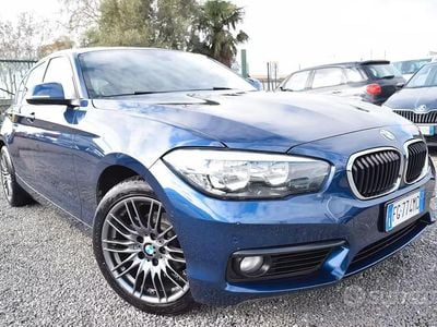 Begagnad BMW 118 Advantage 150 HK (110 kW) 2016 Blå Halvkombi