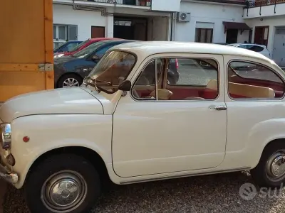 Usata Fiat 600D 1960 Bianco Berlina