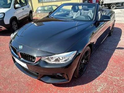 Usata BMW 420 M Sport 184 CV (135 kW) 2014 Nero Cabrio