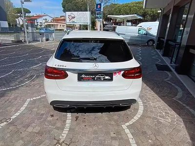 Begagnad Mercedes C220 194 HK (142 kW) 2020 Vit Kombi