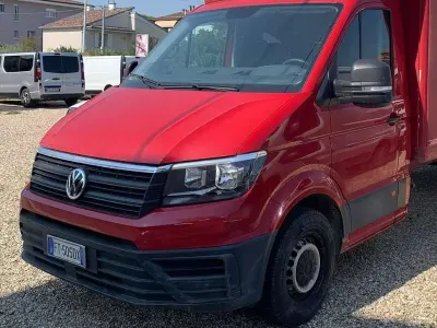 Usata VW Crafter 140 CV (102 kW) 2018 Rosso Furgone