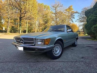 Usata Mercedes SL380 218 CV (160 kW) 1984 Verde Cabrio