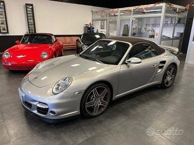 Usata Porsche 997 Turbo 480 CV (353 kW) 2008 Grigio Cabrio