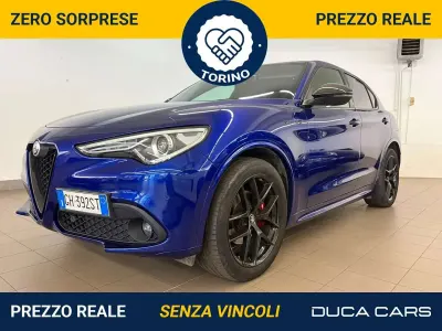 Usata Alfa Romeo Stelvio Ti 210 CV (154 kW) 2021 Bluazzurro SUV