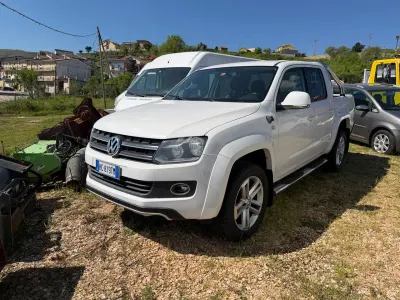 Usata VW Amarok 140 CV (102 kW) 2014 Bianco Pick-up