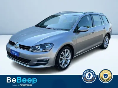 Usata VW Golf VII Highline 150 CV (110 kW) 2017 Grigio metallizzato Station wagon