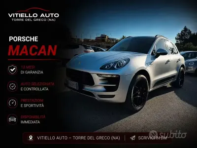 Usata Porsche Macan 250 CV (183 kW) 2015 Grigio SUV