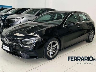 Usata Mercedes A180 AMG line 136 CV (100 kW) 2025 Nero Berlina