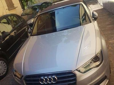 Usata Audi A3 Cabriolet Ambition 110 CV (80 kW) 2015 Argento Cabrio