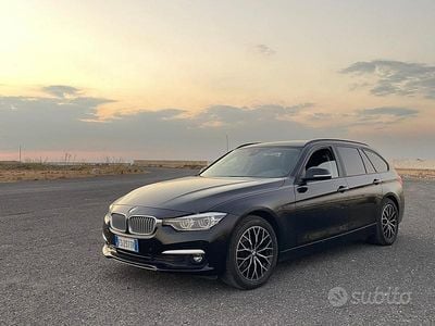 Usata BMW 318 Advantage 150 CV (110 kW) 2018 Nero Station wagon