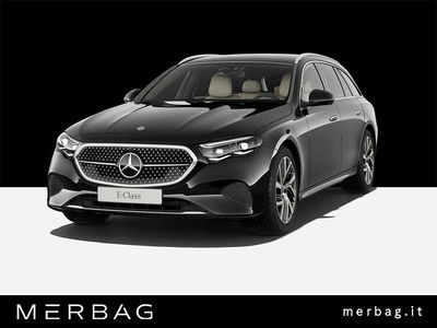Nuova Mercedes E220 Advanced Plus 197 CV (144 kW) 2026 Nero Station wagon