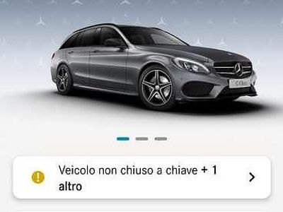 Usata Mercedes C220 Premium 170 CV (125 kW) 2016 Grigio Station wagon