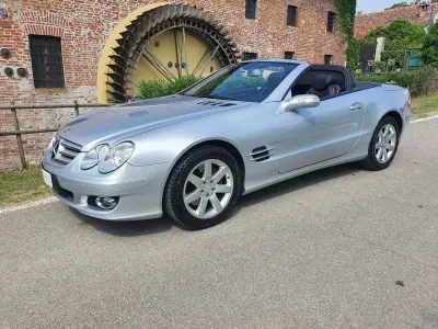 Brugt Mercedes SL350 272 HK (200 kW) 2006 Sølv Cabriolet