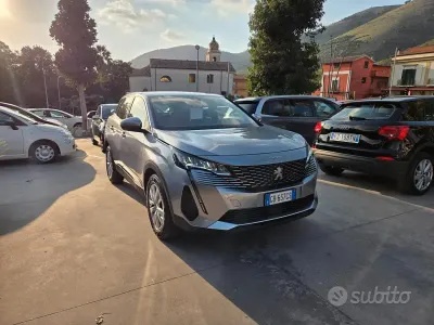 Begagnad Peugeot 3008 Active 131 HK (96 kW) 2021 Blå SUV