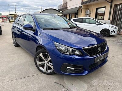 Usata Peugeot 308 Allure 131 CV (96 kW) 2019 Blu Station wagon