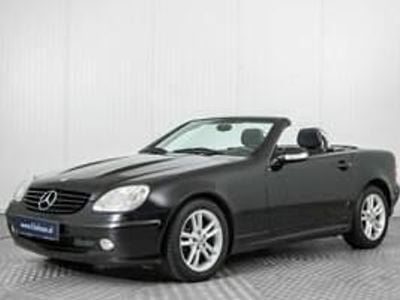 Usata Mercedes SLK200 165 CV (121 kW) 2001 Nero Cabrio