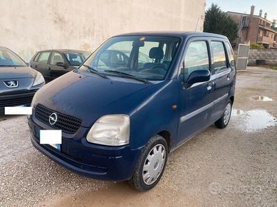 Usata Opel Agila Comfort 58 CV (42 kW) 2002 Blu Monovolume