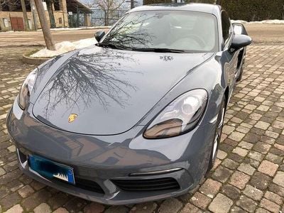 Usata Porsche 718 Cayman 299 CV (219 kW) 2016 Blu/azzurro Coupé