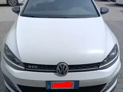 Usata VW Golf VII GTD 184 CV (135 kW) 2016 Bianco Berlina