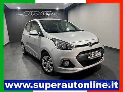 Usata Hyundai i10 Style 67 CV (49 kW) 2017 Grigio Utilitaria