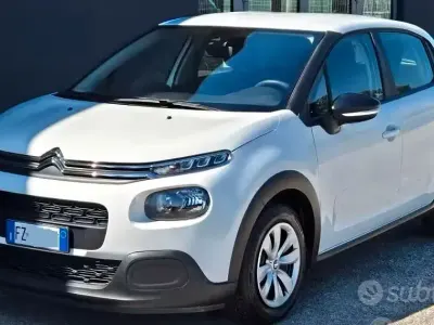 Usata Citroën C3 Feel 102 CV (75 kW) 2019 Bianco Utilitaria