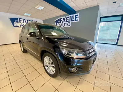 Usata VW Tiguan Trendline 110 CV (80 kW) 2013 Nero SUV