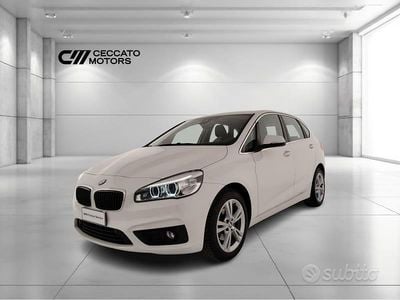 Usata BMW 216 Active Tourer Advantage 116 CV (85 kW) 2017 Bianco Monovolume