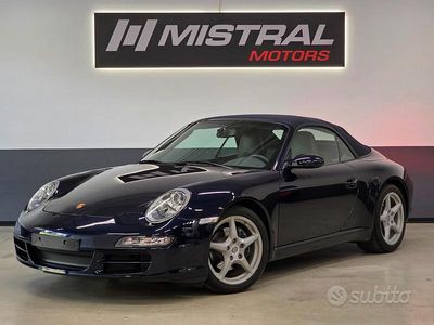 Usata Porsche 911 Carrera Cabriolet 325 CV (239 kW) 2006 Blu Cabrio