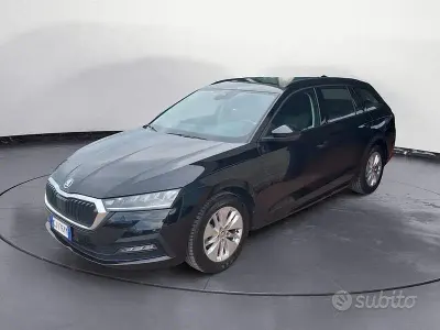 Brugt Skoda Octavia Executive 116 HK (85 kW) 2022 Sort Stationcar